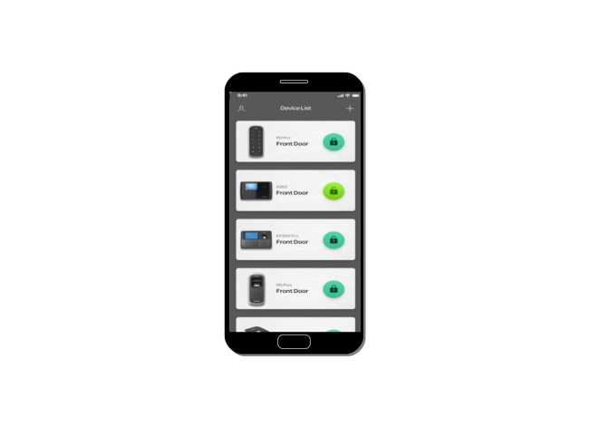  Anviz M5 Plus  App CrossChex eKey per timbratura con smartphone in bluetooth